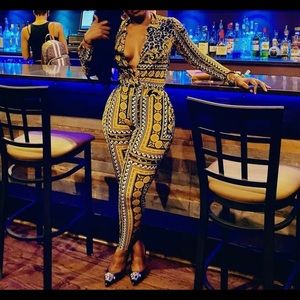 Two piece printed set